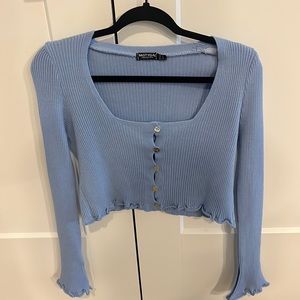 Nasty gal cropped cardigan